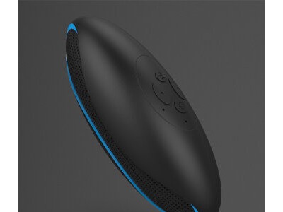 果好 蓝牙音箱 便携无线迷你插卡蓝牙小音响 黑蓝图4